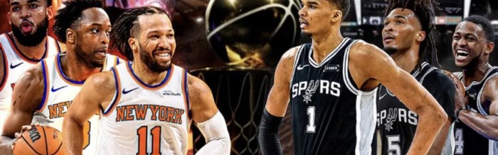 NBA总决赛 尼克斯队先下一城|马刺|布伦森|文班亚马|圣安东尼奥马刺队|纽约尼克斯队_新浪体育_新浪新闻